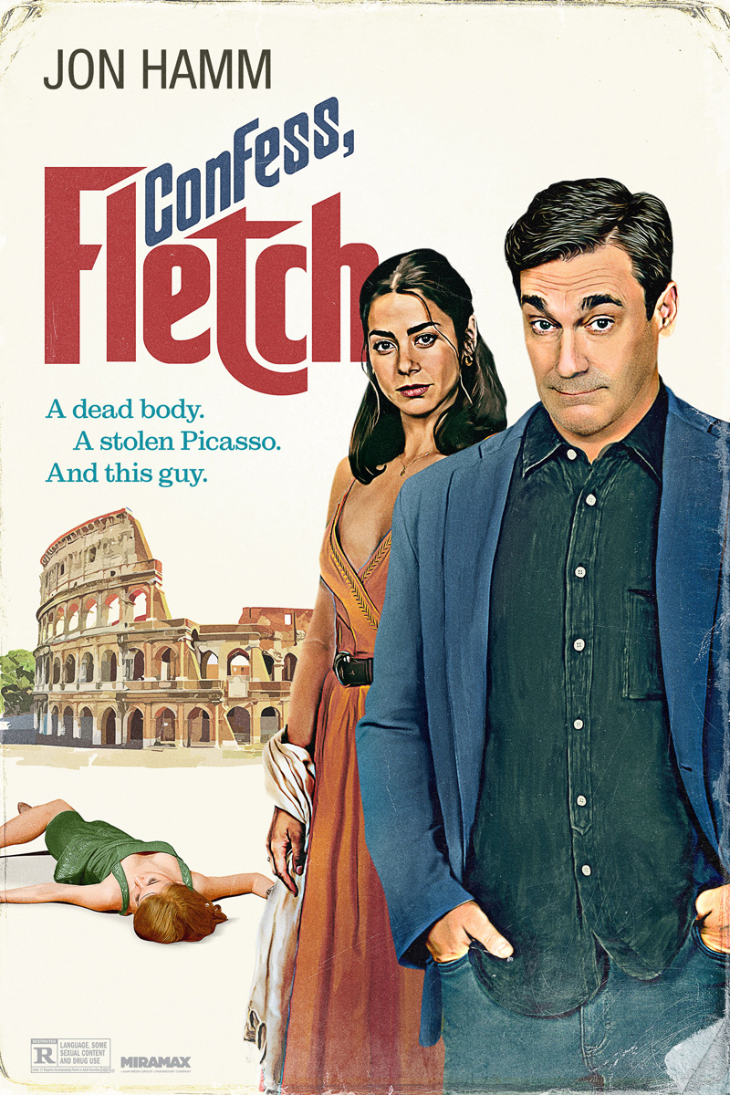 Promotional poster for CONFESS, FLETCH